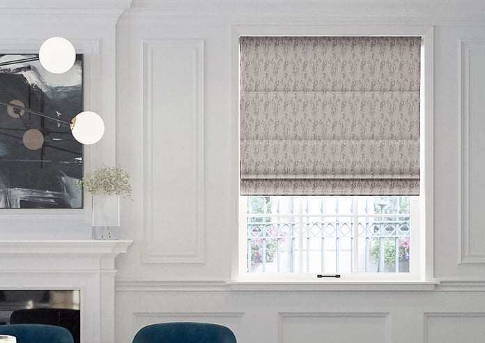 Anodise, Antique Iron - Motorised Roman Blind - Image 3